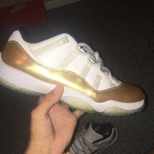 Air Jordan 11 Closing Ceremony, slightly worn.